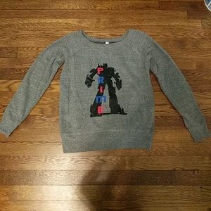 TRANSFORMERS Optimus Prime Womens Sweatshirt